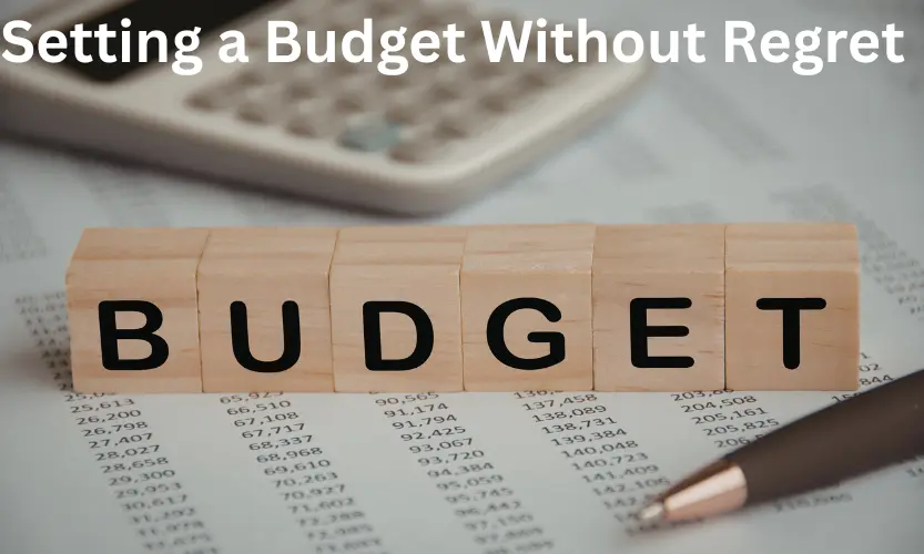 Setting a Budget Without Regret